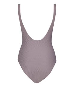 New Anine Bing Maillot De Bain Une Piece Jace Violet