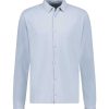 Online Majestic Filatures Chemise Homme A Manches Longues Bleu Grise