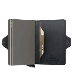 Clearance Secrid Porte-Carte Twinwallet Mirum Plant-Based Black