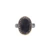 Wholesale 5 Octobre Bague Alex Black En Argent