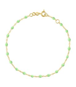 Hot Gigi Clozeau Bracelet Or Jaune Et Perles De Resine