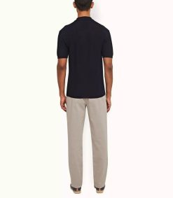 Online Orlebar Brown Pantalon Homme Fallon Stretch-Cotton Seal Grey