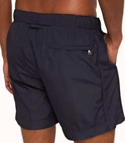 Wholesale Orlebar Brown Short De Bain Homme Bulldog Drawcord Solid Night Iris