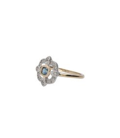 Clearance Pascale Monvoisin Bague Bettina London Blue Topaz