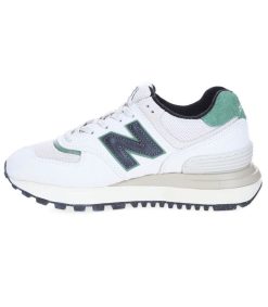 Online New Balance Baskets 574 Blanc Et Vert