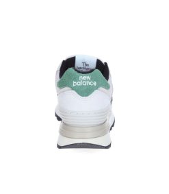 Online New Balance Baskets 574 Blanc Et Vert