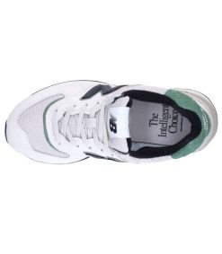 Online New Balance Baskets 574 Blanc Et Vert