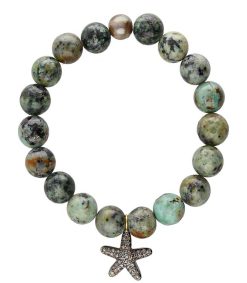 New Catherine Michiels Bracelet En Perles Starfish