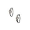 Online De Jaegher Boucles D'Oreilles Sunny Bubbles En Or Blanc