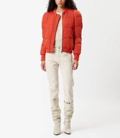 Best Marant Étoile Doudoune Legere Cody Burnt Orange