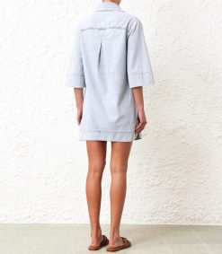 Wholesale Zimmermann Robe August Denim Tunic