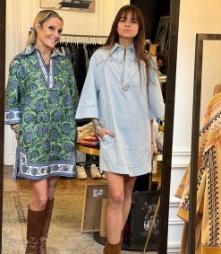 Wholesale Zimmermann Robe August Denim Tunic