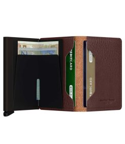 Clearance Secrid Porte-Carte Veg Espresso - Brown